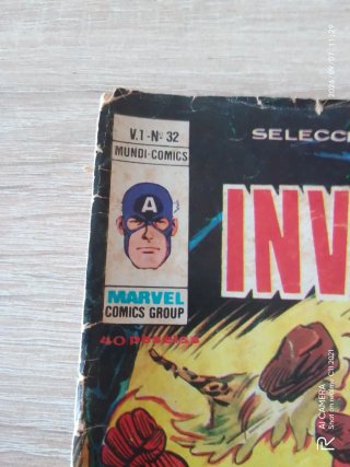 2 Cómics Capitán América antiguos ,Mundi Comics