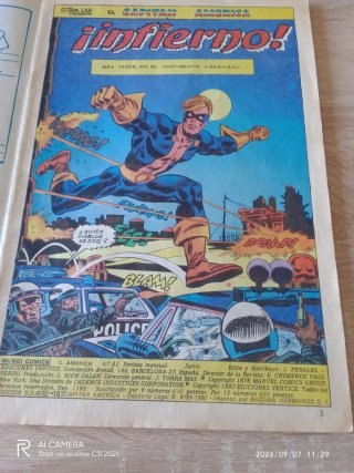 2 Cómics Capitán América antiguos ,Mundi Comics
