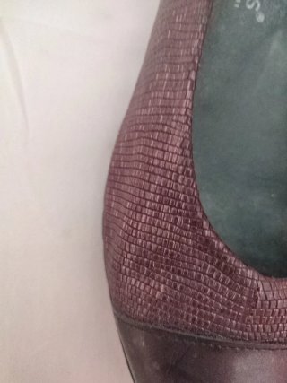 Zapatos Pitillos Piel Talla 38