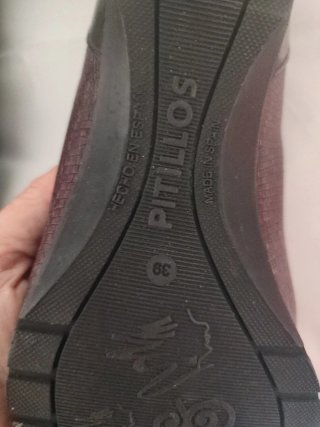 Zapatos Pitillos Piel Talla 38