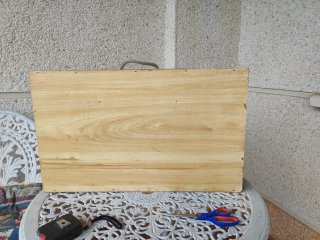 Caja de madera para coleccionismo