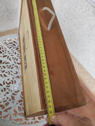 Caja de madera para coleccionismo