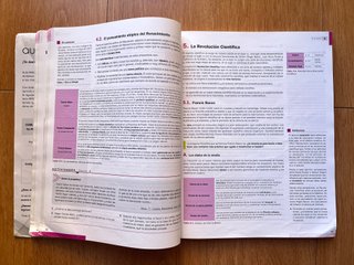 Historia de la filosofía, 2 Bachillerato
