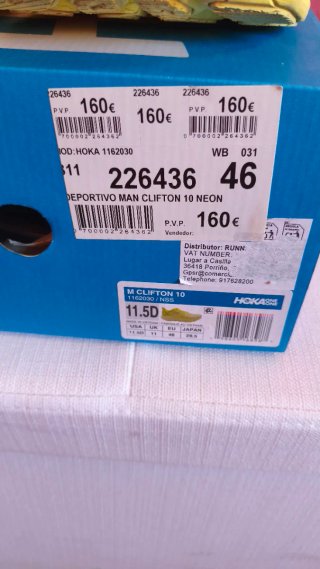 Zapatillas Hoka Clifton 10
