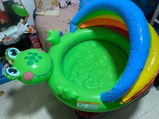 Piscina hinchable tortuga bebé