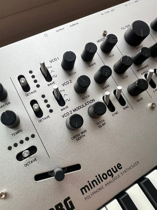 Korg Minilogue + Decksaver