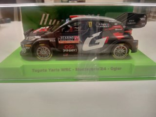 Toyota Yaris WRC Ogier 2024 Montecarlo avant slot