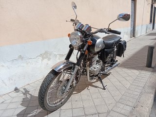 Mash 500 Naked Negra/Plata