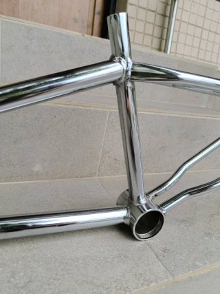 Cuadro Peugeot BMX Años 80 Cromado