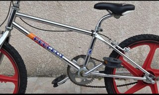 Cuadro Peugeot BMX Años 80 Cromado