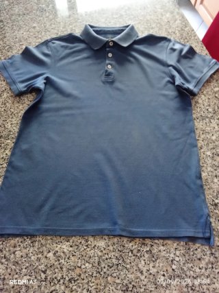 Polo uomo blu