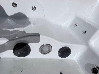 Jacuzzi Exterior 6 Plazas Marrón Wengue