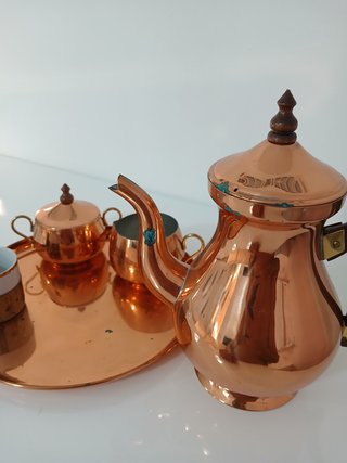Servizio Tè Caffè Vintage Rame Argy Europa