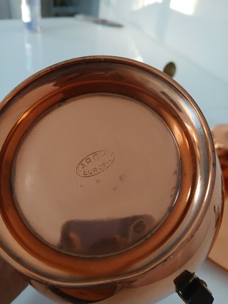 Servizio Tè Caffè Vintage Rame Argy Europa