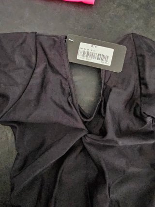 Maillot Ballet Niña 8 Años Negro/Azul/Rosa Nuevo