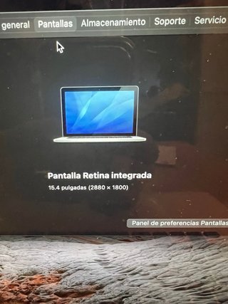 MacBook Pro 15 2015 Plata