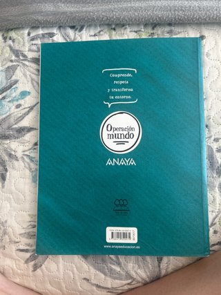 Lengua y literatura, 2 Bachillerato, Operación ...