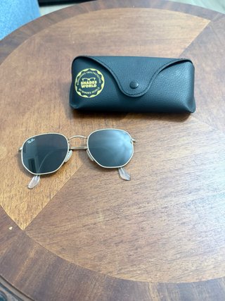 Gafas de sol Ray-Ban Hexagonal Doradas