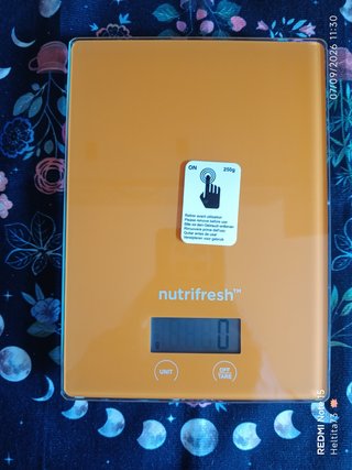 Báscula de cocina digital Nutrifresh