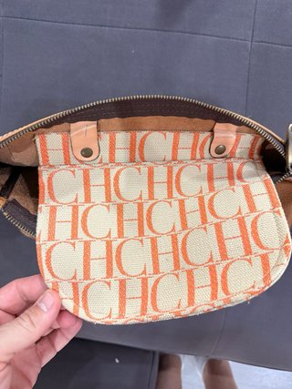 Bolso Carolina Herrera Piel Camello