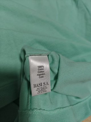 Polo Lacoste Verde menta Talla XXL
