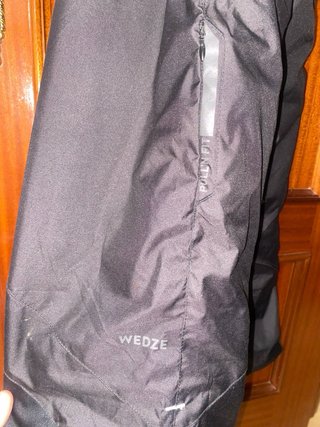 Pantalón esquí Wedze negro unisex