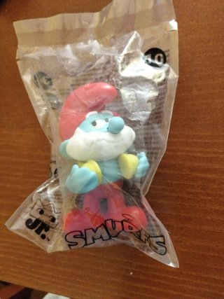 Pitufo Papá Smurf Figura Juguete