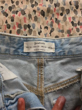 Pantalón corto vaquero Stradivarius