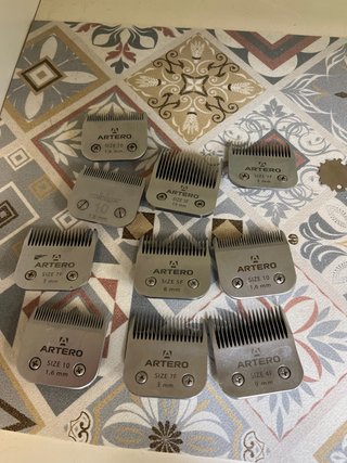 Cuchillas Heiniger Artero para máquina