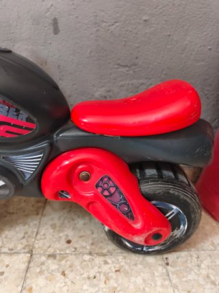 Lote de 3 Juguetes Grandes: Moto, Coche y Unicorni
