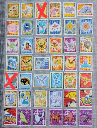 Lote cromos Pokémon coleccion Pokemon Merlin 1999
