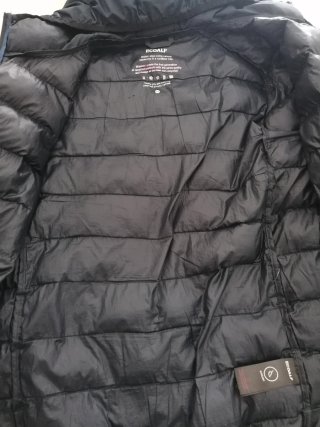 Anorak Ecoalf Plumas Ultraligero Azul T.16