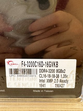 G.Skill Ripjaws V DDR4 RAM 16GB (2x8GB)