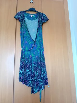 Vestido vintage Matthew Williamson x H&M 2009 Y2K