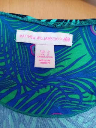 Vestido vintage Matthew Williamson x H&M 2009 Y2K