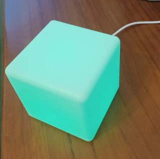 Lámpara Cubo LED RGB Regulable (Luz de Amb.gaming)