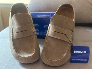 Birkenstock 37 Mocasines Beige