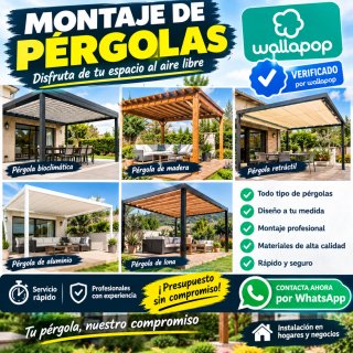 Montaje de Pérgolas a Medida