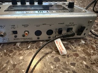 BOSS GT-10 Multiefectos Guitarra