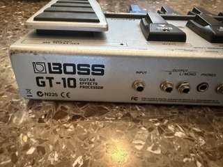 BOSS GT-10 Multiefectos Guitarra
