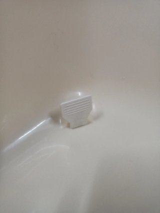 Bañera para bebé color crema