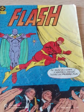 Cómic Flash DC Zinco Antiguo