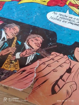 Cómic Flash DC Zinco Antiguo