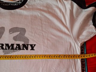 Lote camisetas fútbol talla L-Alemania e Inglaterr