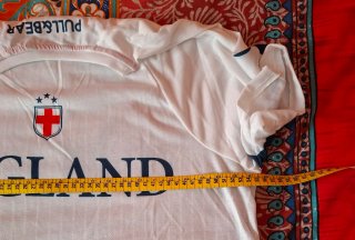 Lote camisetas fútbol talla L-Alemania e Inglaterr
