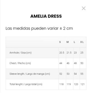 Vestido Par&Escala Talla S