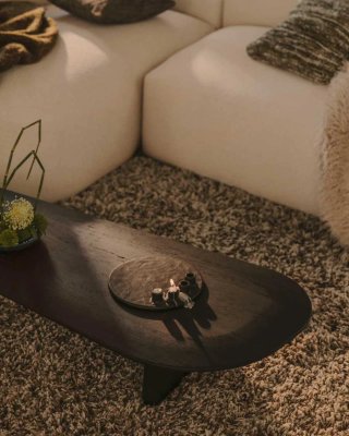Mesa de centro Pirita Kave Home Negra
