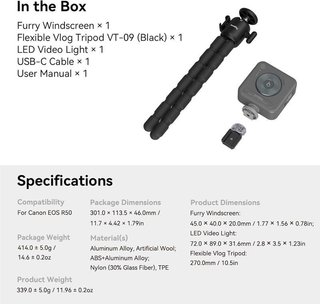 Kit Vlogging para Canon R50 #NUEVO