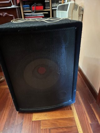 2 Altavoz Negro Grande