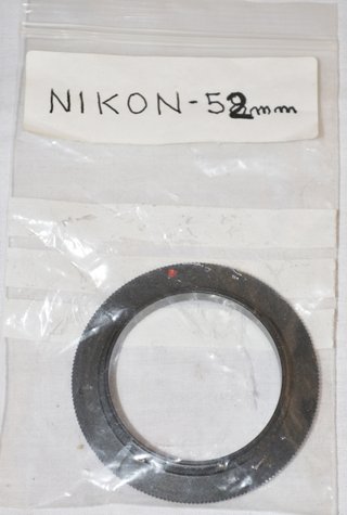 Anillo Inversor Macro para Nikon